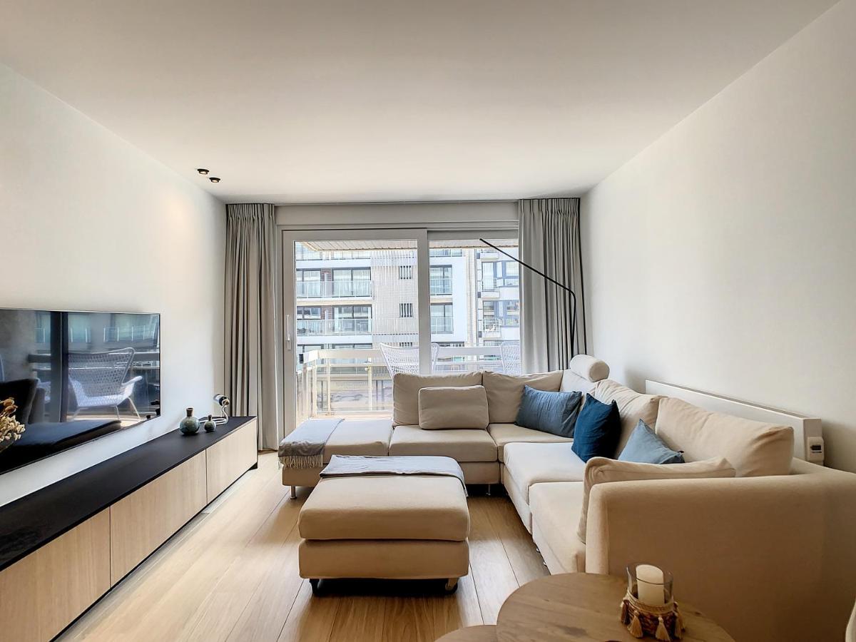 Appartement 'De Strandjutter' In Oostduinkerke - Bad ภายนอก รูปภาพ