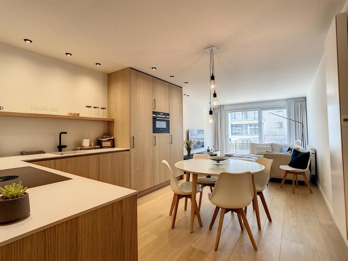 Appartement 'De Strandjutter' In Oostduinkerke - Bad ภายนอก รูปภาพ