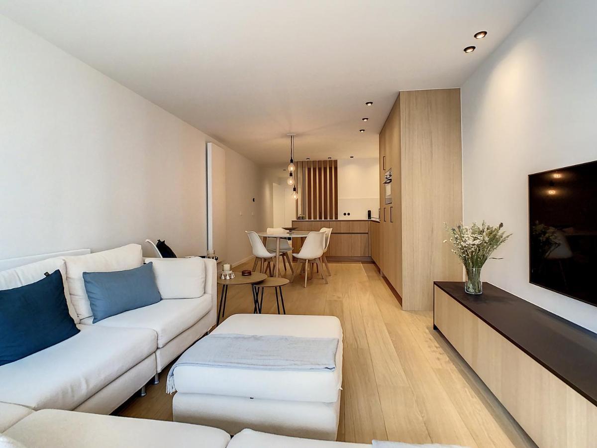 Appartement 'De Strandjutter' In Oostduinkerke - Bad ภายนอก รูปภาพ