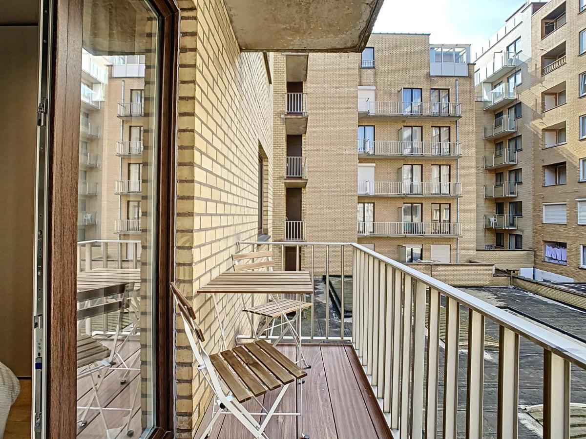 Appartement 'De Strandjutter' In Oostduinkerke - Bad ภายนอก รูปภาพ